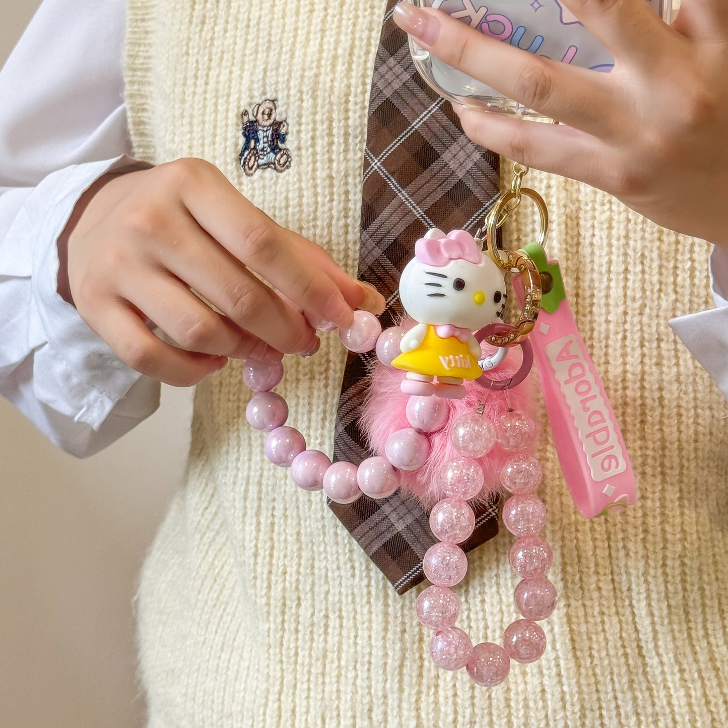 1.Pair-up Game Phone Charm Bag