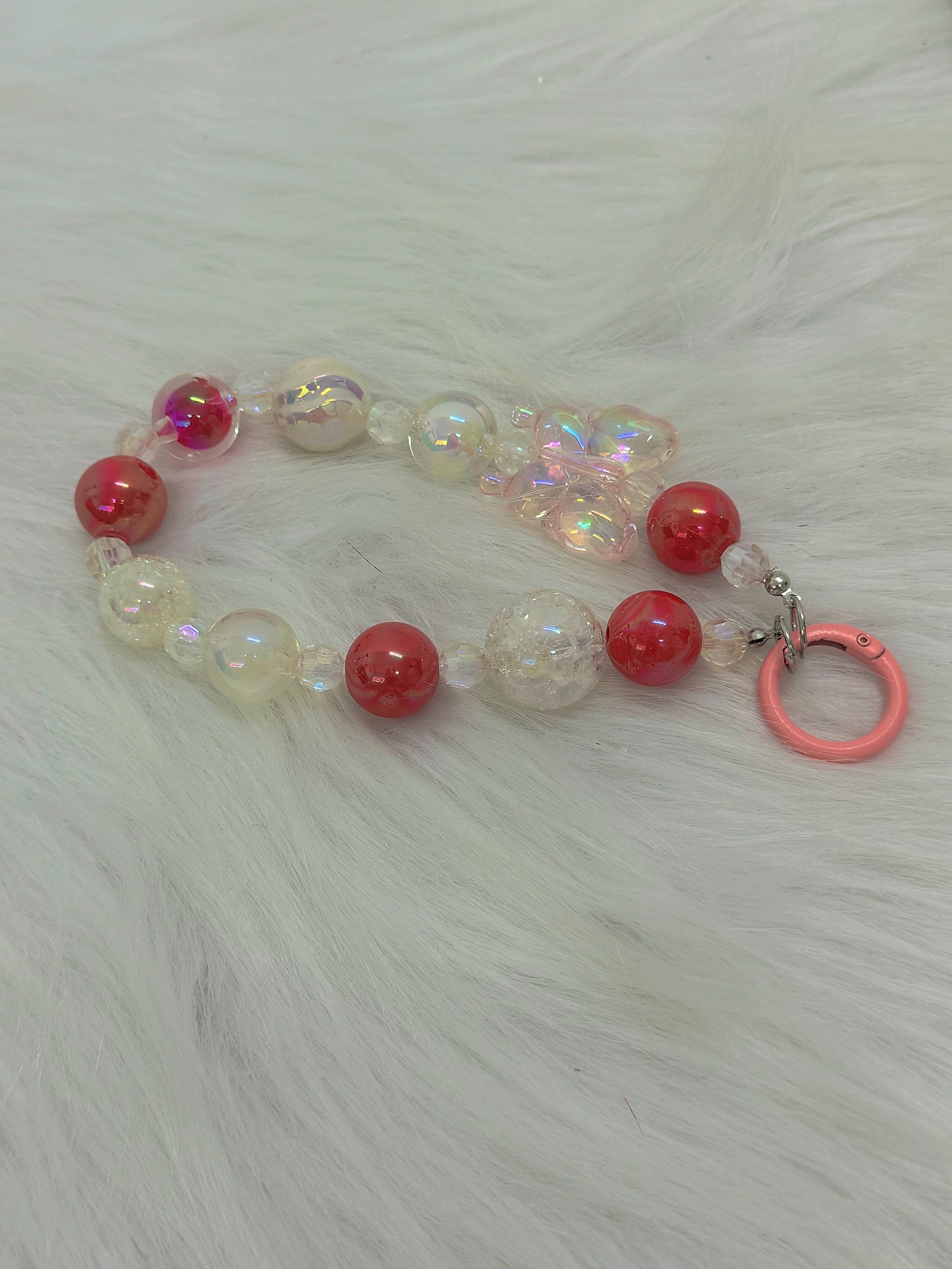 (5pcs premium chain)Handmade original DIY colorful mobile phone chain