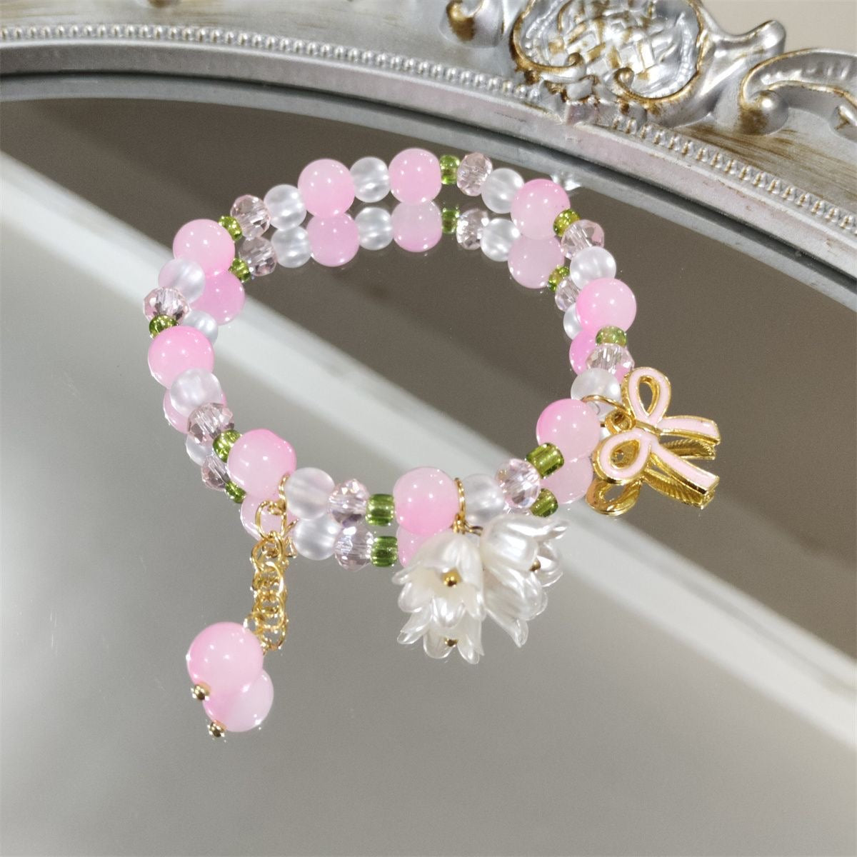 2.Bracelet DIY Sacs porte-bonheur aléatoires - Ouvert en direct