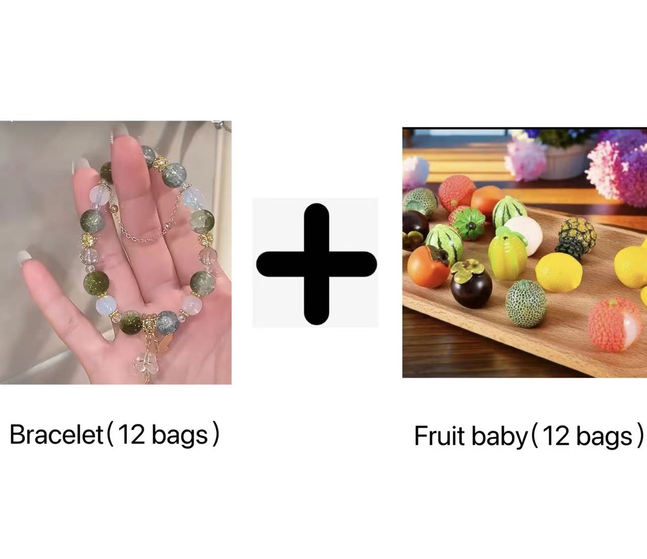 Total link (Bracelet+Earring+Fruit baby)