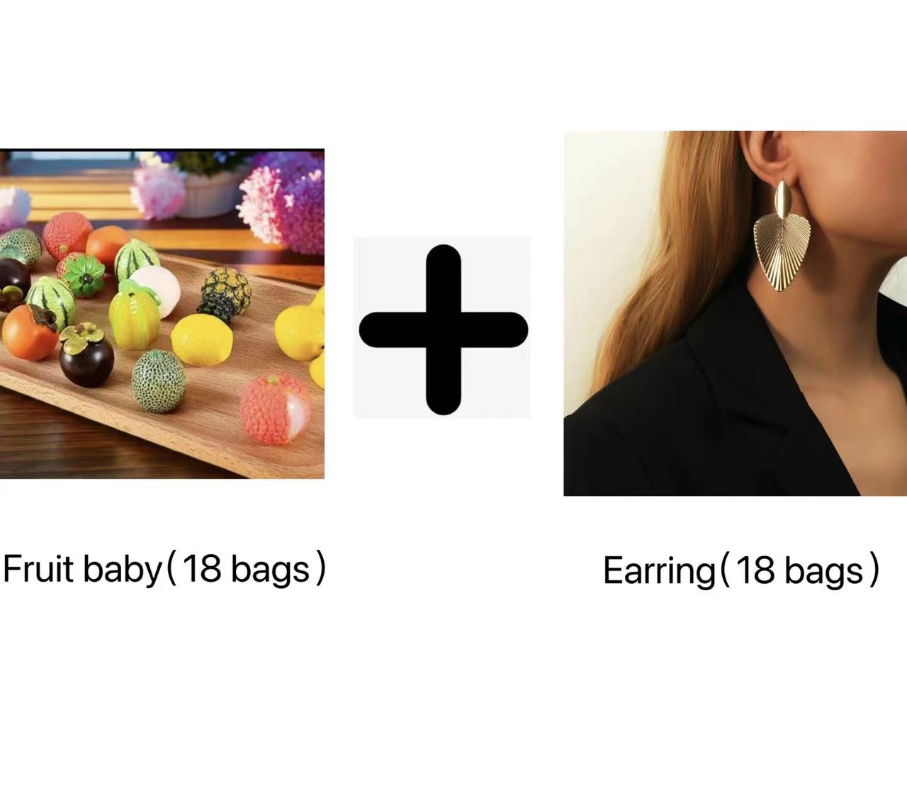 Total link (Bracelet+Earring+Fruit baby)