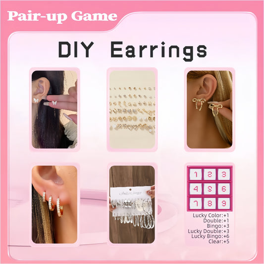 DIY Earrings Pair-up Game