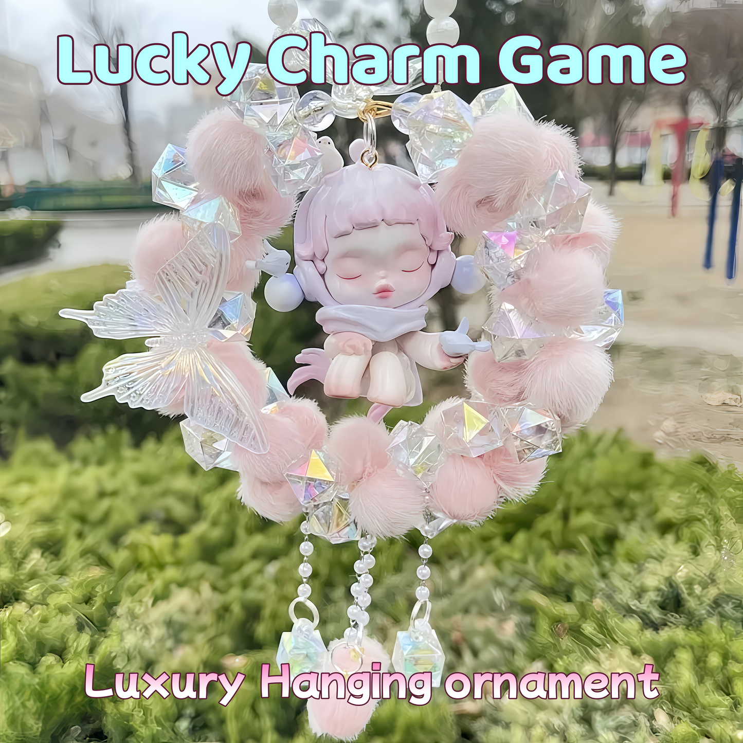 11.Lucky Charm Game Luxury Hanging ornament Bag