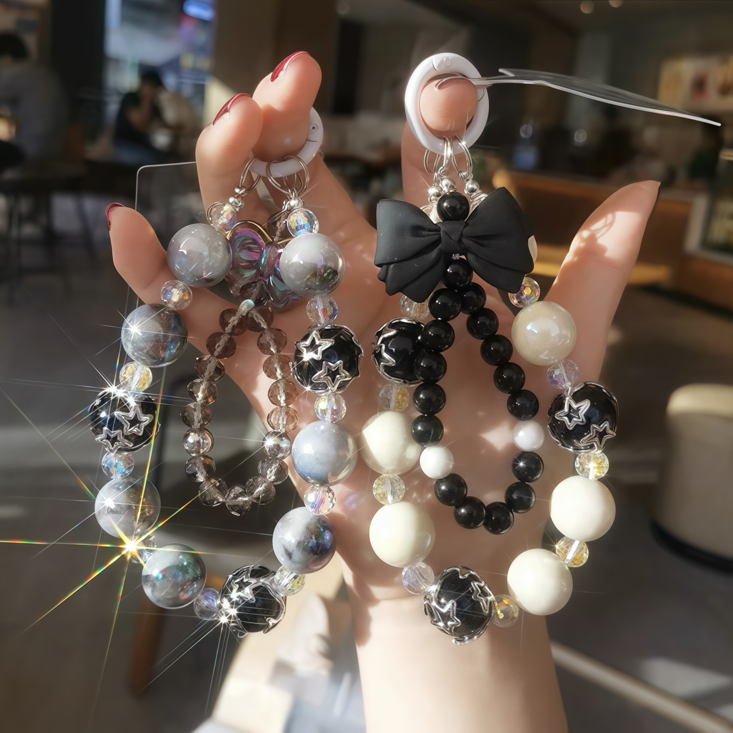 1.Pair-up Game Phone Charm Bag