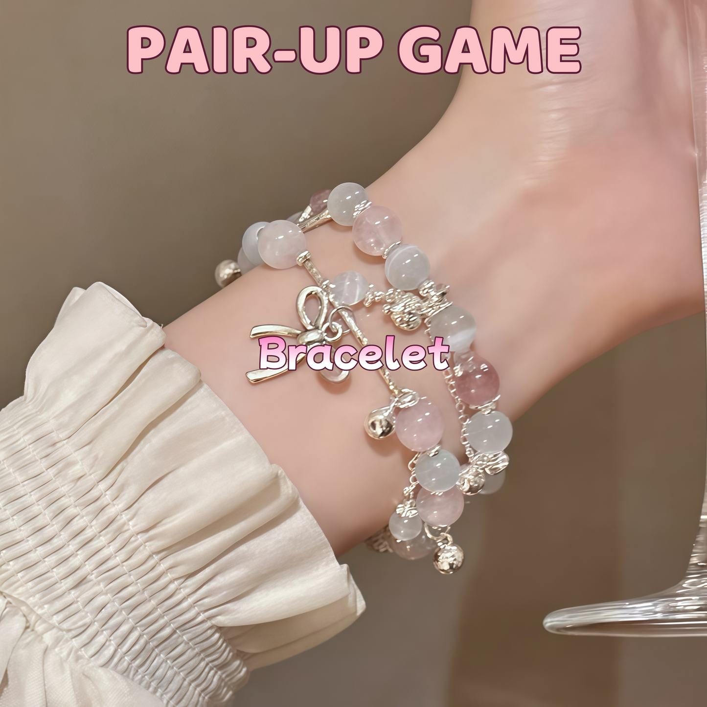 Jeu de paires de bracelets