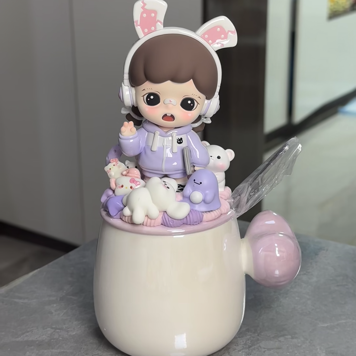 DIY luxe Tasse POP MART