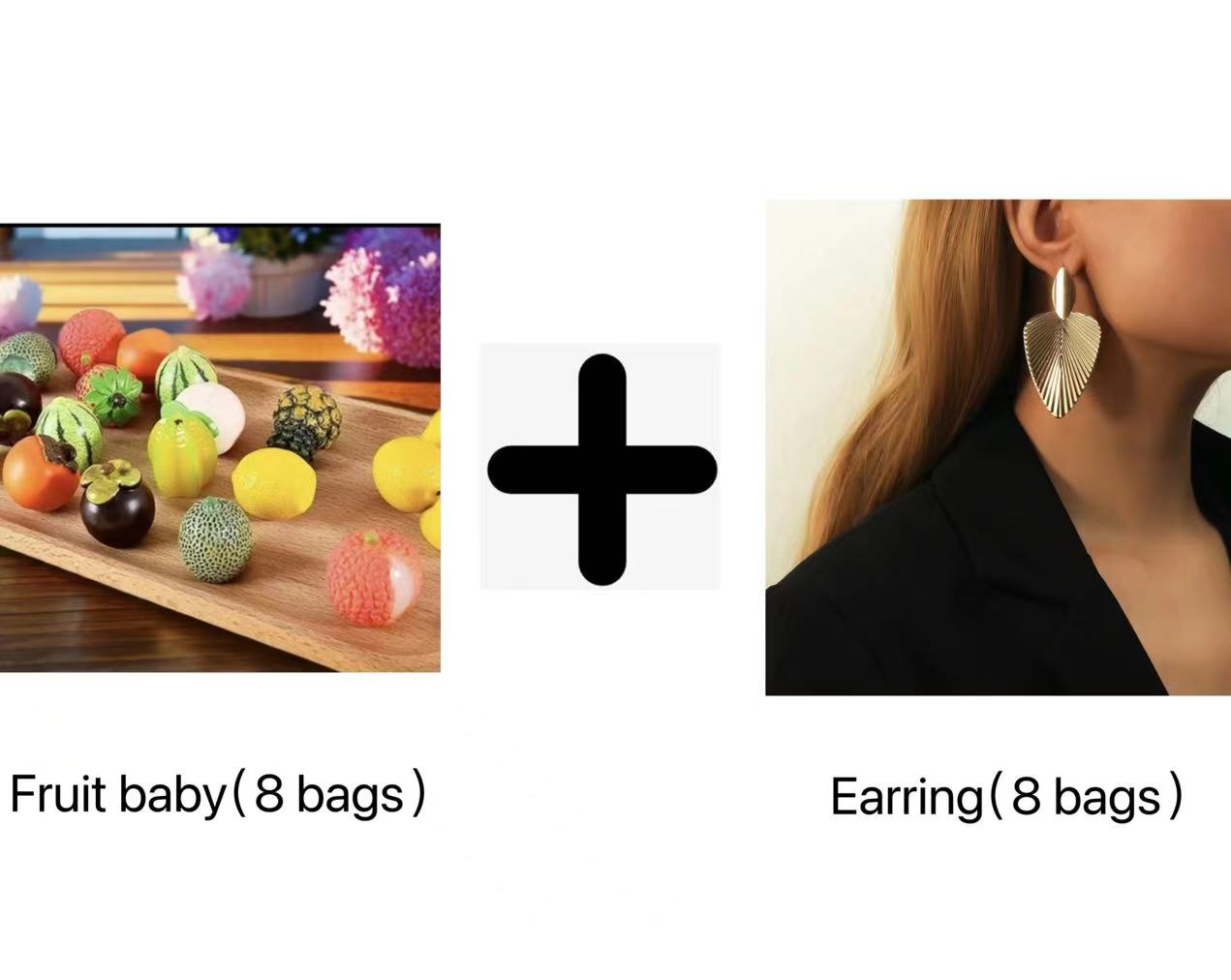 Total link (Bracelet+Earring+Fruit baby)