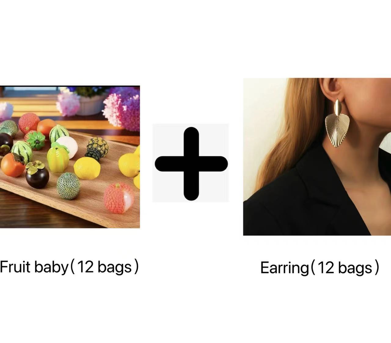 Total link (Bracelet+Earring+Fruit baby)