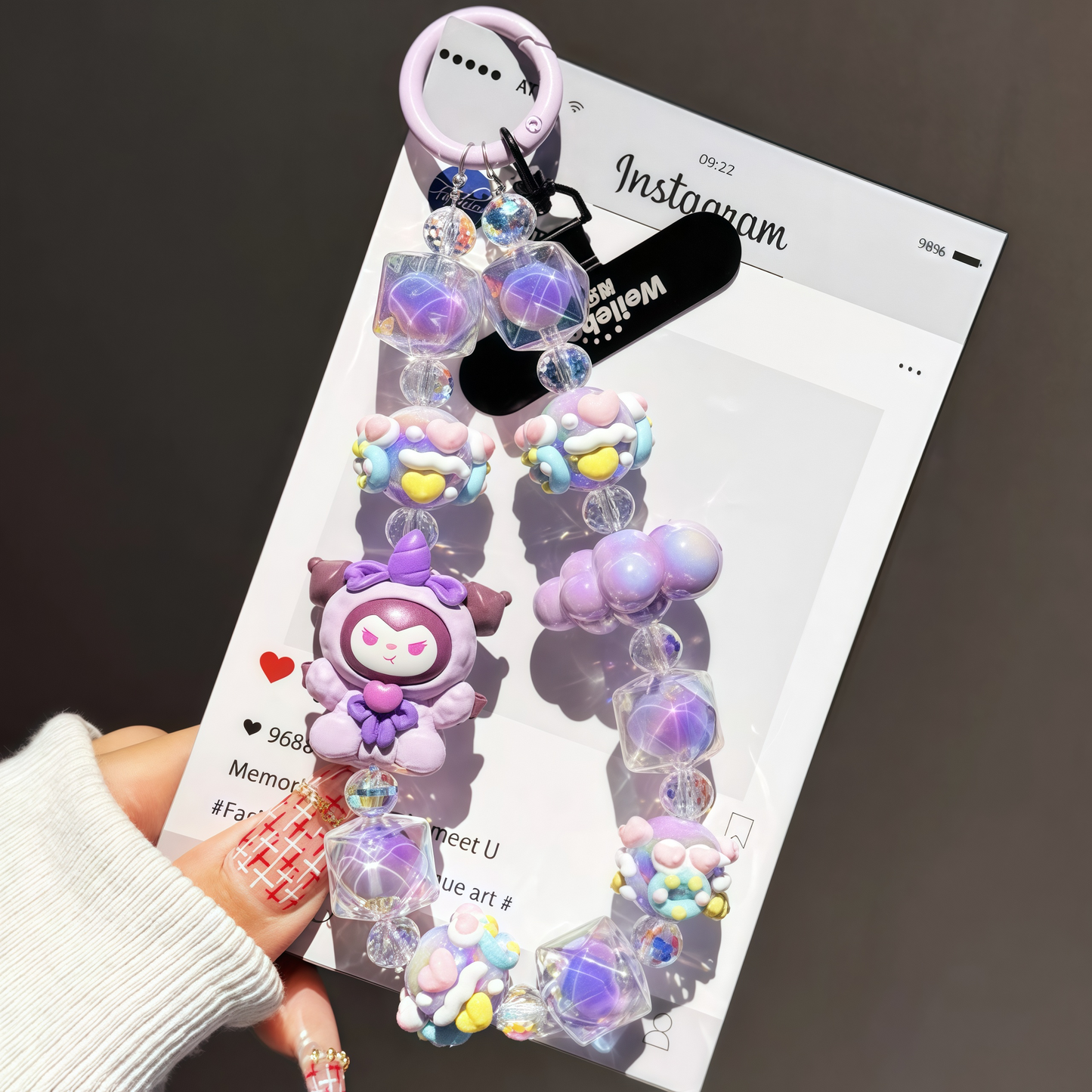 1.Pair-up Game Phone Charm Bag